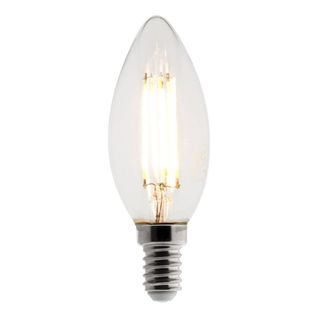 Ampoule Déco Filament LED Flamme 4w E14 470lm 2700k (blanc Chaud)