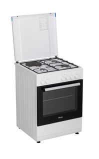 Cuisinière mixte AYA ACM66W/4