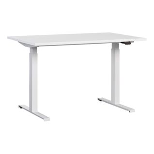 Bureau assis debout électrique FLEX PRO L.120-P.80 cm blanc