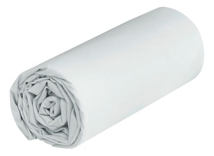 Drap Housse Coton Bio Vert D'eau 160 X 200 Cm Vert Clair