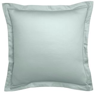 Taie D'oreiller Partition Satin De Coton Coloris Menthe 50 X 75 Cm Vert
