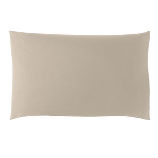 Taie D'oreiller Studio Coton Sable 65 X 65 Cm Beige