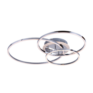 Plafonnier Design LED Triple Cercle - Paciano