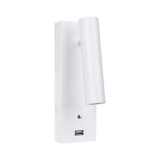 Applique LED Liseuse Avec Port USB - Tofino