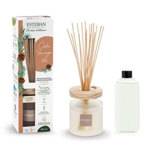 Bouquet Parfumé Ellipse Cèdre Sauvage 200 Ml En Verre