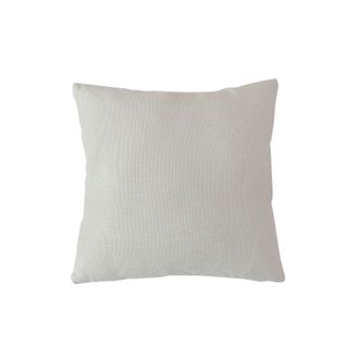 Coussin Déhoussable En Velours Chenillé - 40x40 Cm - Ecru