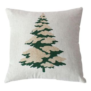 Coussin Déco De Noël "ebène" 40x40cm Multicolore
