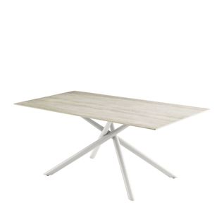 Table De Salle à Manger En Céramique L180 8 Places - Ines