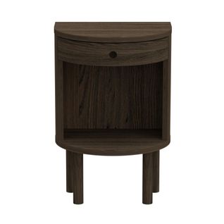 Table De Chevet Demi-cercle 1 Tiroir 1 Niche - Macon