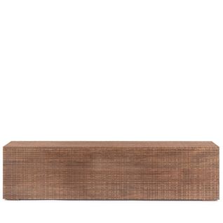 Table Basse Ou Banc En Bois De Manguier Marqueté L140 - Blas