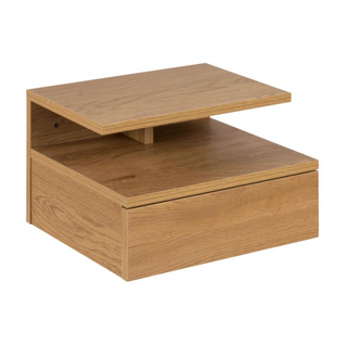 Chevet Suspendu En Bois 1 Tiroir 1 Niche - Aslan