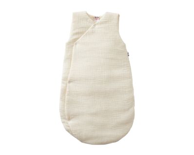 Gigoteuse Bébé 100% Coton Forme Kimono Mix And Match - Mousse De Lait - 0/6 Mois