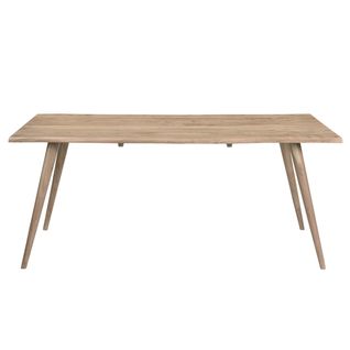 Table à Manger Rectangulaire En Bois Massif L175 Cm Savana