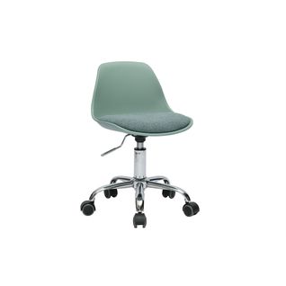 Fauteuil De Bureau Vert De Gris Enfant à Roulettes Steevy