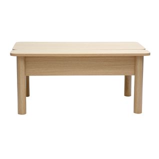 Table Basse Relevable Finition Bois Chêne L100 Cm Bolso