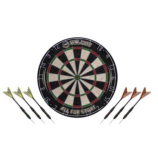 Cible De Fléchettes Traditionnelle D45cm - Noir