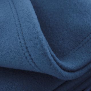 Couverture Polaire 240x260 Cm Isba Marine 100% Polyester 320g/m2 Non-feu