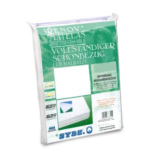 Housse De Matelas Imperméable Céline 200x200cm Matelas 16 à 20cm