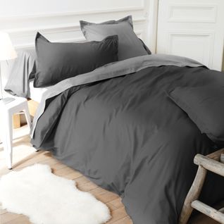 Drap Housse Uni 80x200 Cm Bonnet 30 Cm Coton Alto Manhattan
