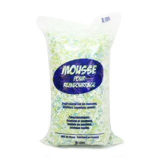 Rembourrage Flocons Mousse Polyuréthane Sac 30 L