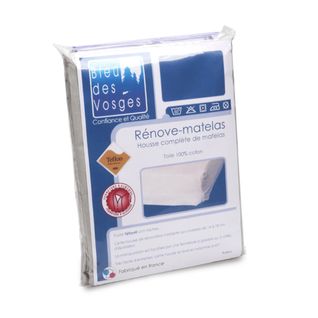 Rénove Matelas Rubens Housse 160x200cm Matelas 18 à 22cm