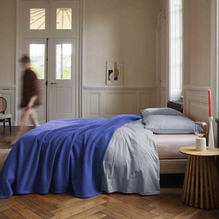 Couverture Polaire 240x260 Cm 100% Polyester 350g/m2 Teddy Violet Liberty