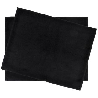 Lot De 2 Set De Table 35x45 Cm Diabolo Noir Traitement Teflon