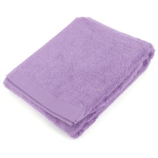 Drap De Bain 100x150 Cm Coton Peigné Alba Lila