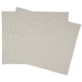 Lot De 2 Sets De Table 35x45 Cm Unico Beige