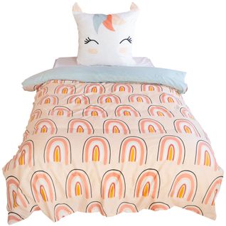 Parure De Lit Enfant Marana 140x200 Cm 100% Polyester Microfibre Rose