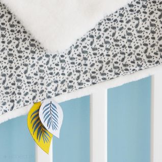 Plaid Bébé 70x100 Cm Collection Yoca Le Koala Blanc