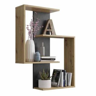 Étagère Murale Design "takret" 77cm Beige