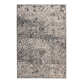 Tapis Vintage Extérieur Et Intérieur 3d Ambra Taupe 160x230