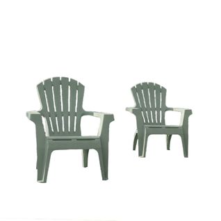 Lot De 2 Fauteuils Adirondack Vert