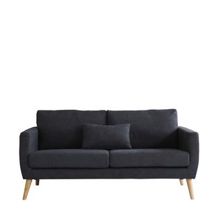 Canapé Gris Foncé Intemporel Mora Wilsa Indoor