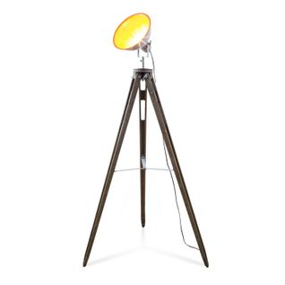 Lampadaire 145cm Bois Et Métal Model Factory