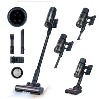 Sch V20 - Noir - Aspirateur Balai Sans Fil LED - 140w - Filtration Hepa