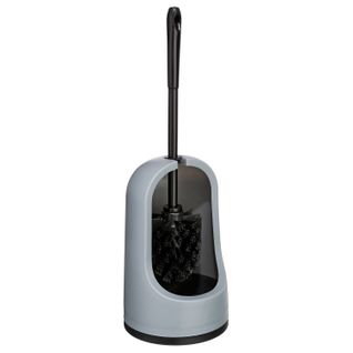 Brosse Wc - Plastique - Gris