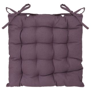 Galette De Chaise - 38 X 38 Cm - Violet