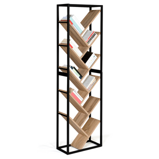 Etagère Bibliothèque En Forme D'arbre 10 Niveaux Detroit Design Industriel 170 Cm