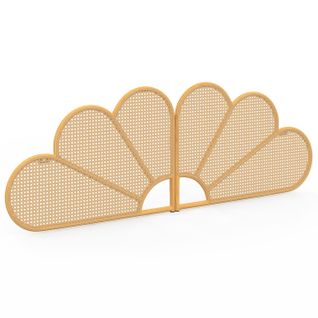 Tête De Lit Suspendue Ivy 160 Cm Effet Rotin Et Cannage En Forme De Fleur