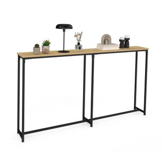 Console Bout De Canapé Detroit Table D'appoint Gain De Place Design Industriel