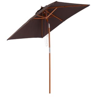 Parasol Rectangulaire Inclinable Dim. 2l X 1,5l X 2,3h M