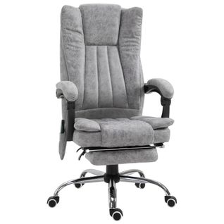 Fauteuil De Bureau Massant Chauffant Pivotant 360°