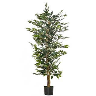 Plante Artificiel Ficus Hauteur 1,5 M Grand Réalisme Pot Inclus