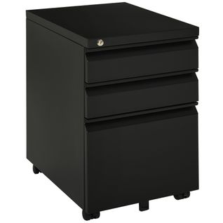 Caisson De Bureau Rangement Sur Roulettes 3 Tiroirs