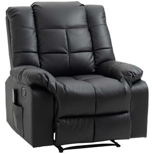 Fauteuil Luxe De Relaxation Et Massage Réglable Revêtement Pu