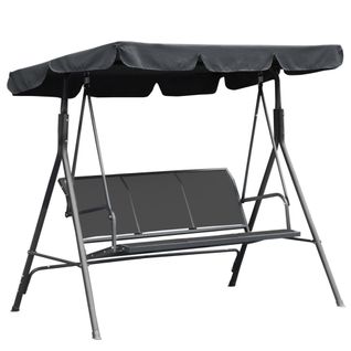 Balancelle De Jardin 3 Places Avec Pare-soleil