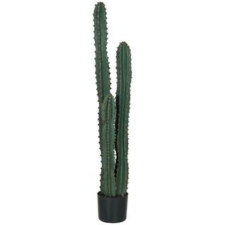 Cactus Artificiel Grand Réalisme Dim. D. 18 X 120h Cm Vert