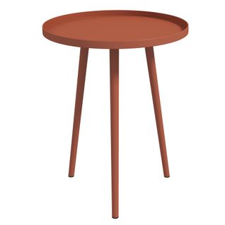 Table Basse De Jardin D'appoint Design Scandinave D. 40 X 50h Cm Acier